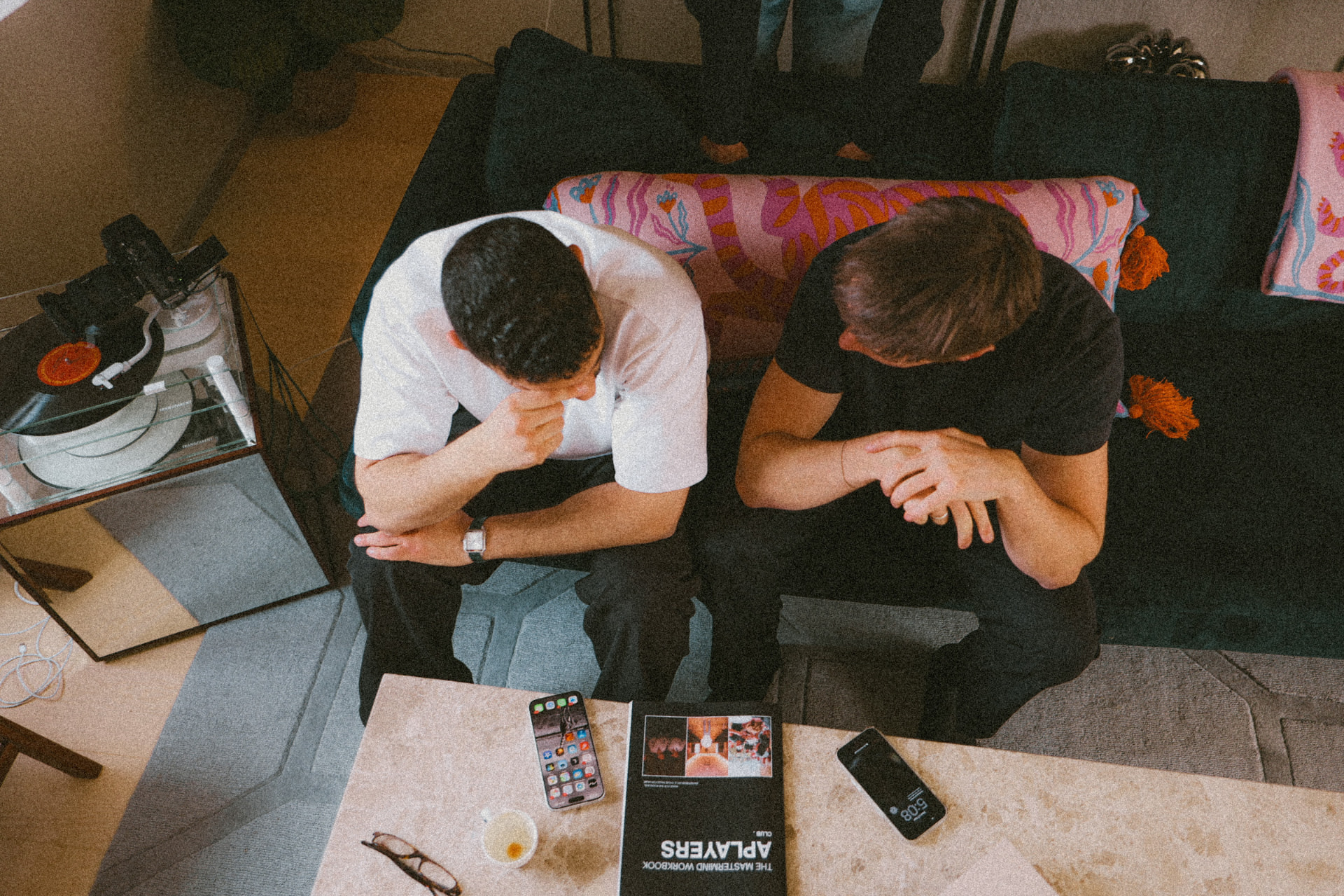 Reviewing creative work with a team member